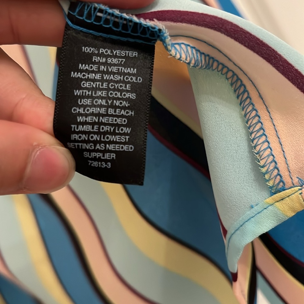 Worthington size small striped blouse - Picture 4 of 4